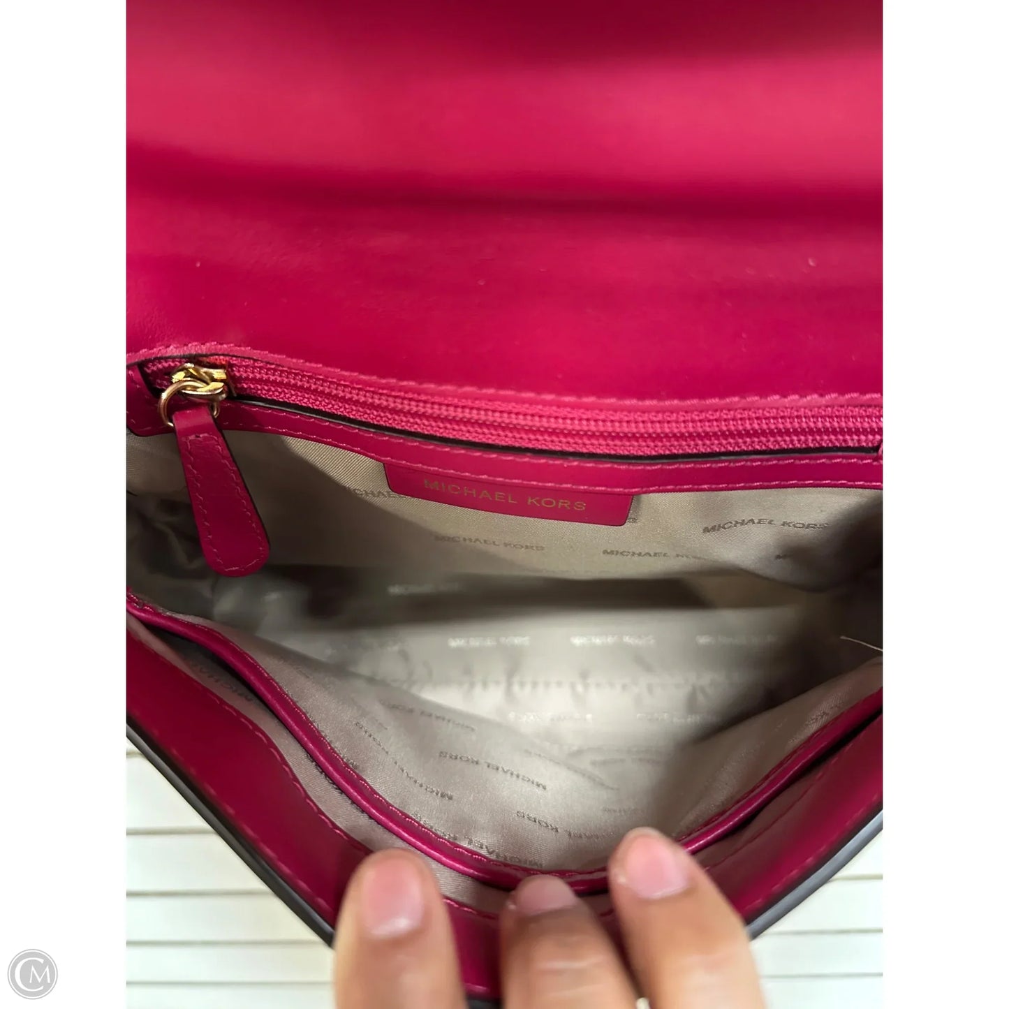 Handbag Designer By Michael Kors, Size: Medium