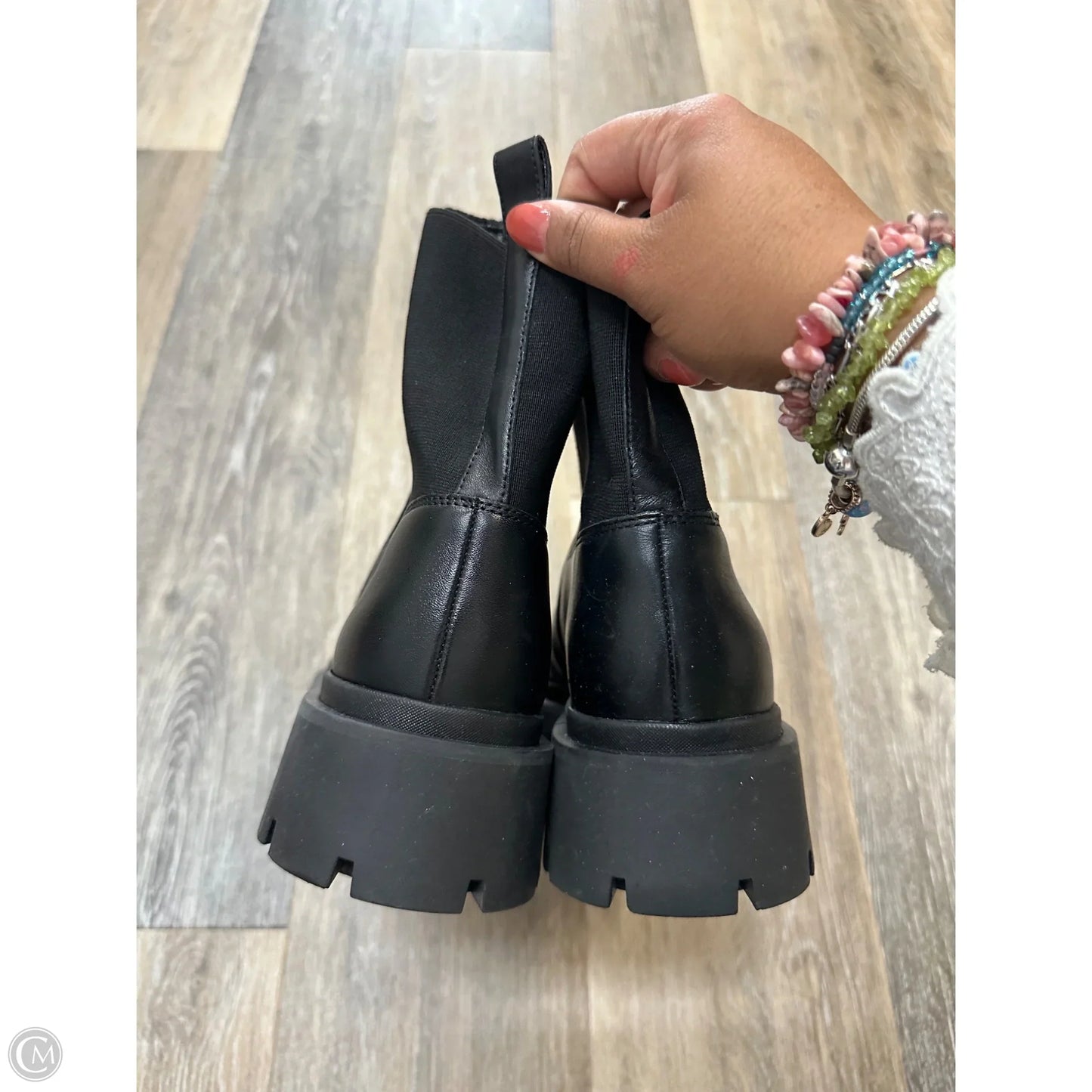 Boots Combat By Schutz In Black, Size: 7