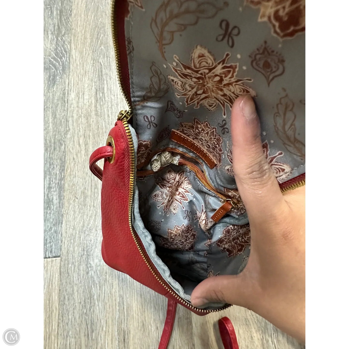 Crossbody Leather By Hobo Intl, Size: Small