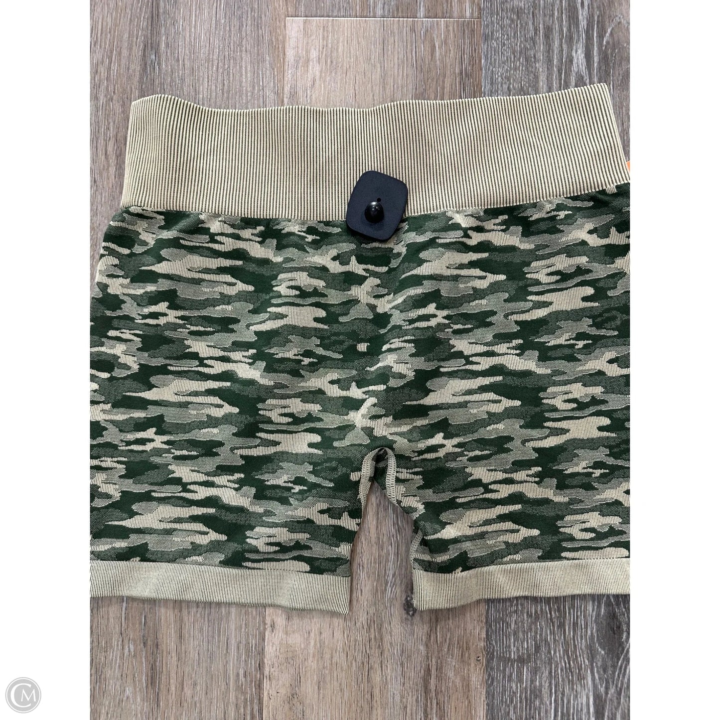 -Athletic Shorts By Blakeley In Camouflage Print, Size: 1x
