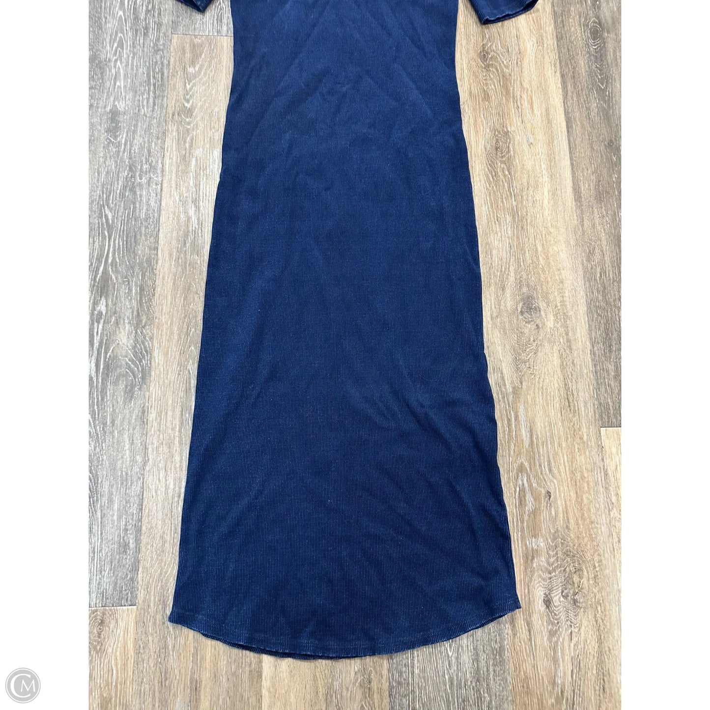 Dress Casual Maxi By Adriano Goldschmied In Blue, Size: L