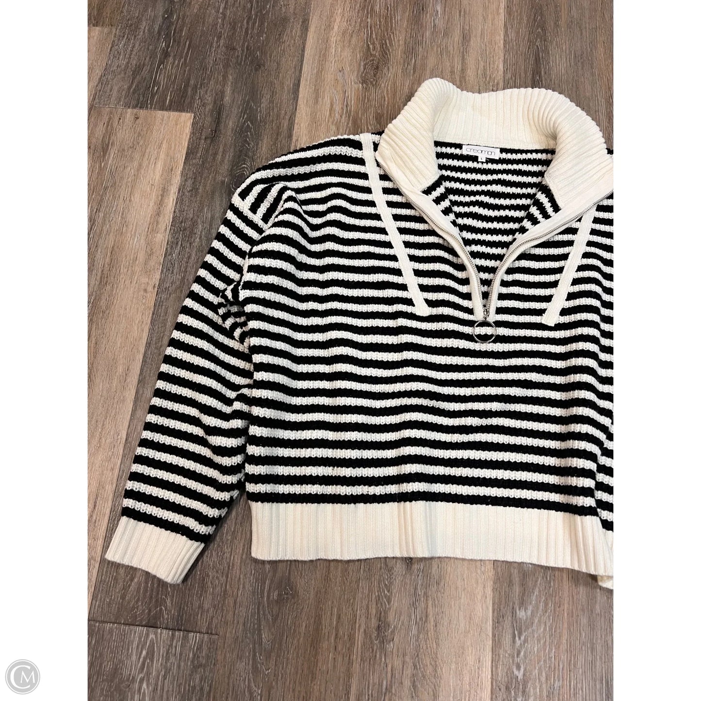 -Sweater By Creamon In Black, Size: L