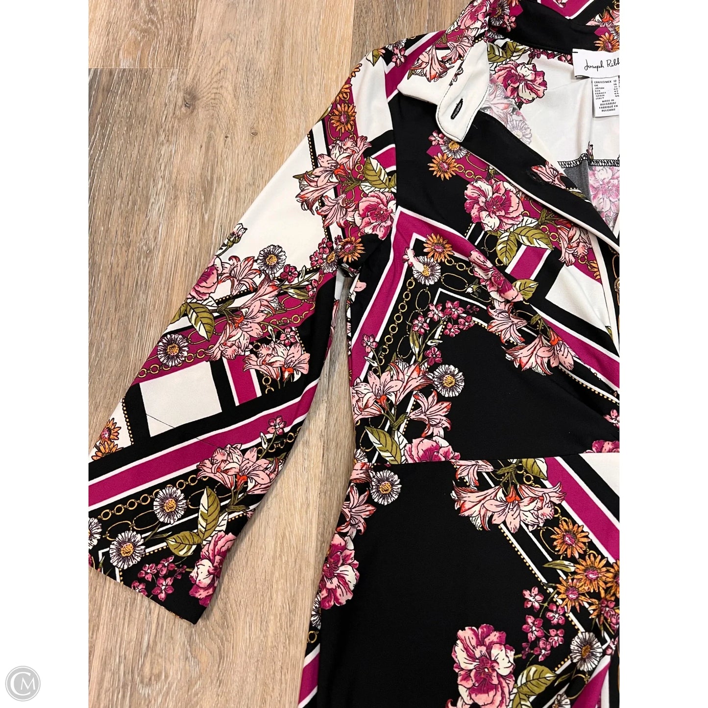 Dress Party Midi By Joseph Ribkoff In Floral Print, Size: 12