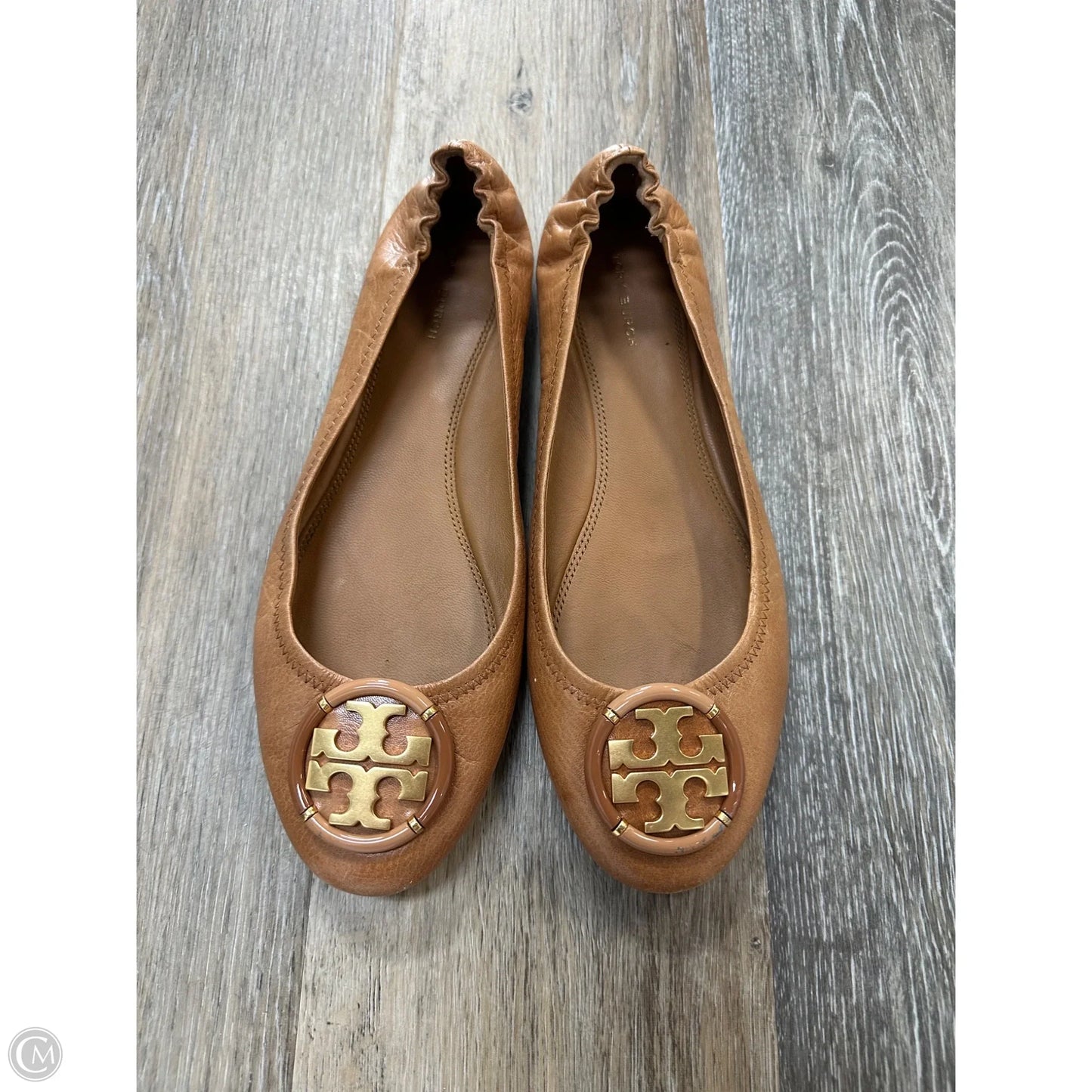 Shoes Designer By Tory Burch In Tan, Size: 10
