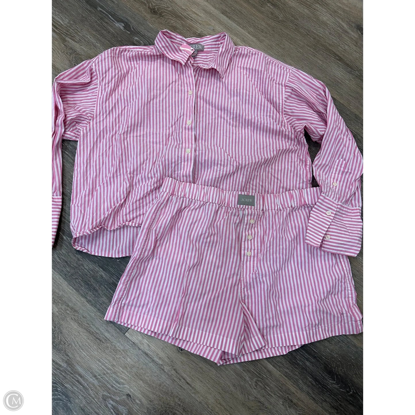 Pajamas 2pc By J. Crew In Pink, Size: M