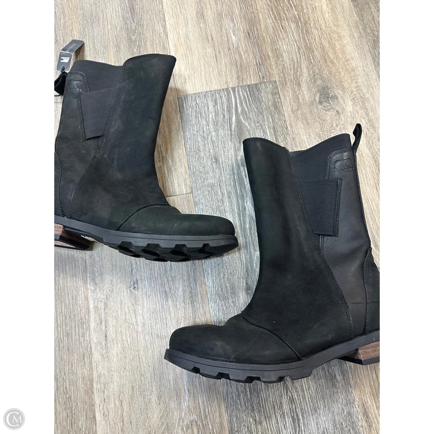 Boots Ankle Flats By Sorel In Black, Size: 8.5