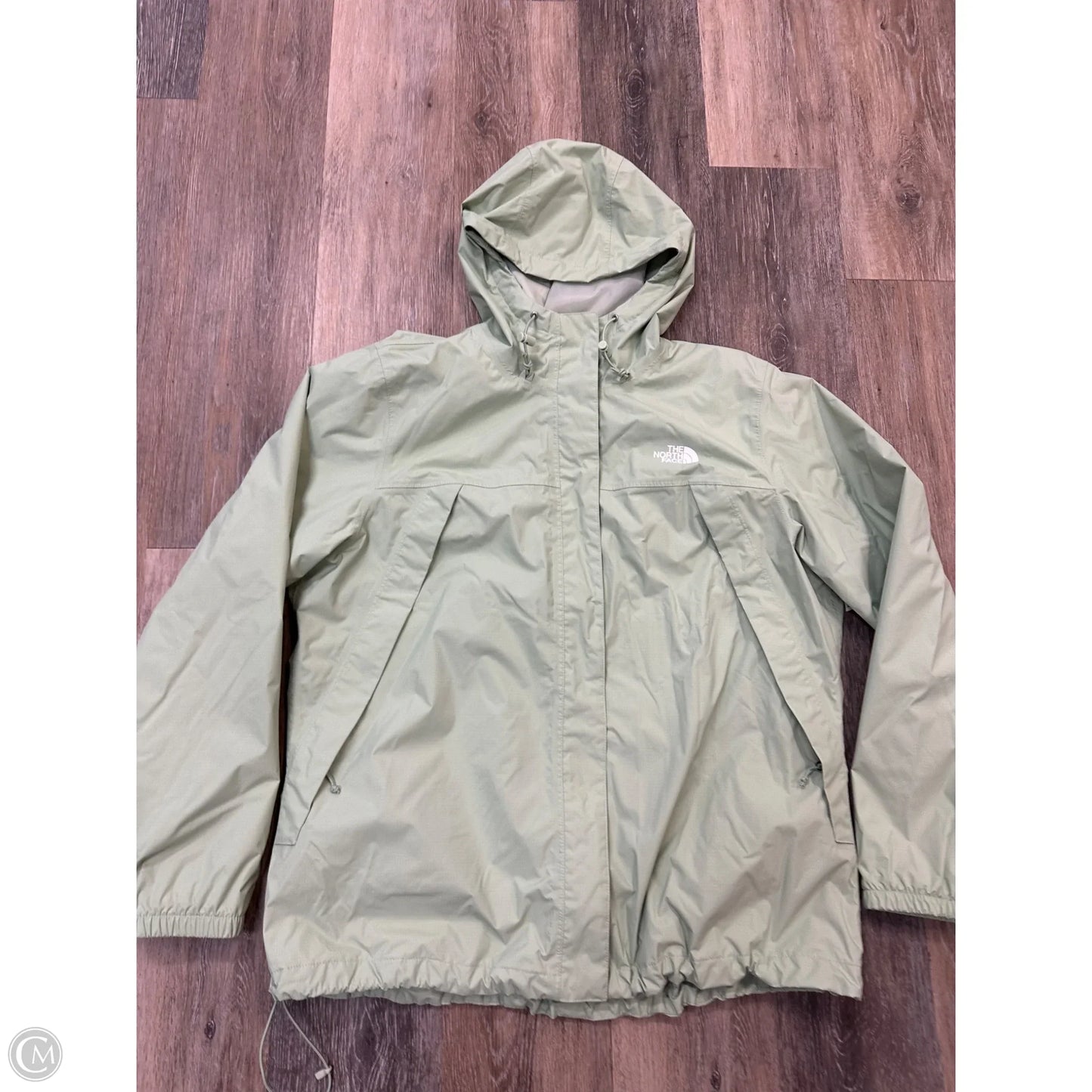 Jacket Windbreaker By The North Face In Green, Size: Xl