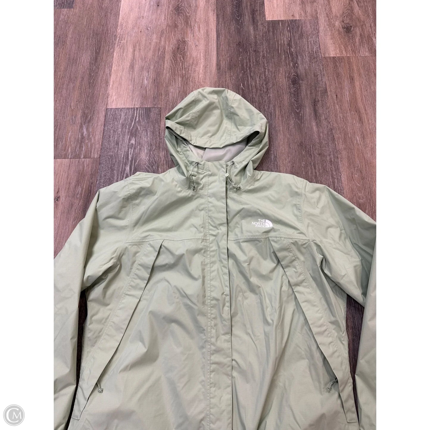 Jacket Windbreaker By The North Face In Green, Size: Xl