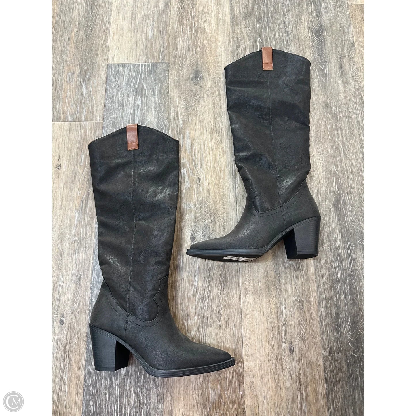 Boots Western By Mia In Black, Size: 7.5