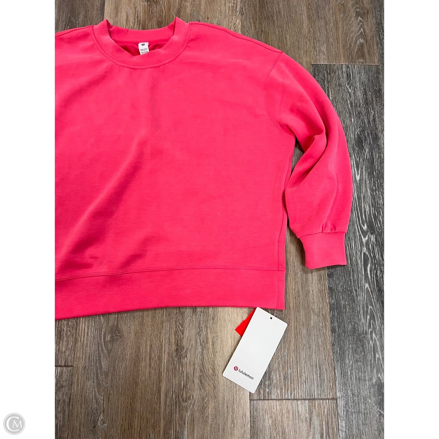 Athletic Sweatshirt Crewneck By Lululemon In Pink, Size: 6