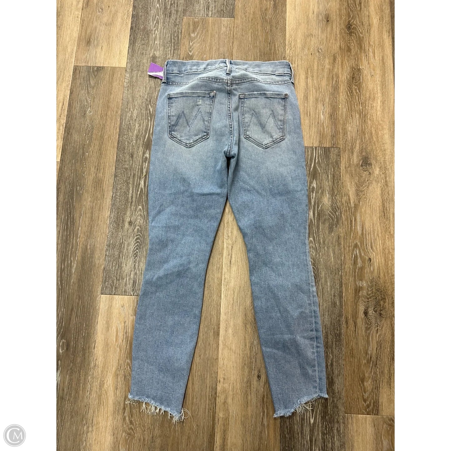 Jeans Skinny By Mother In Blue Denim, Size: 6