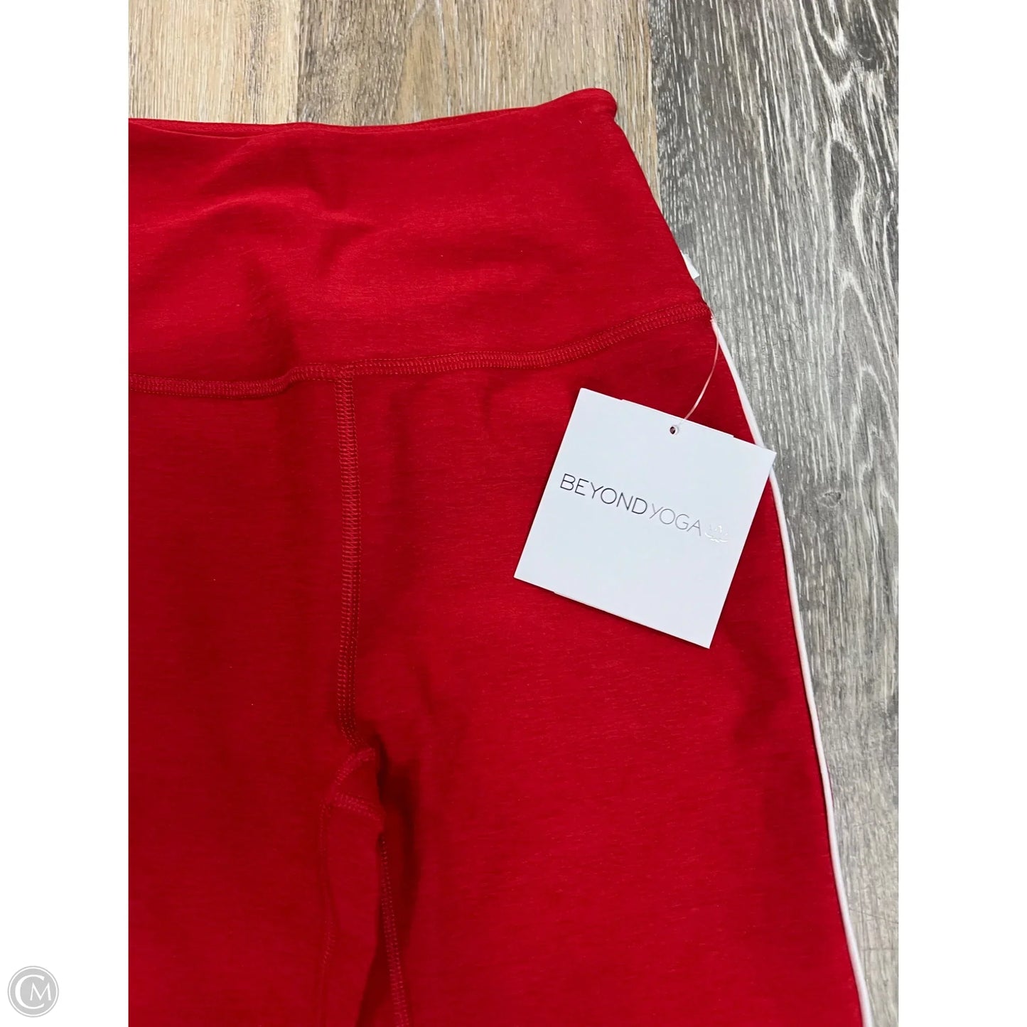 Athletic Leggings By Beyond Yoga In Red, Size: Xs