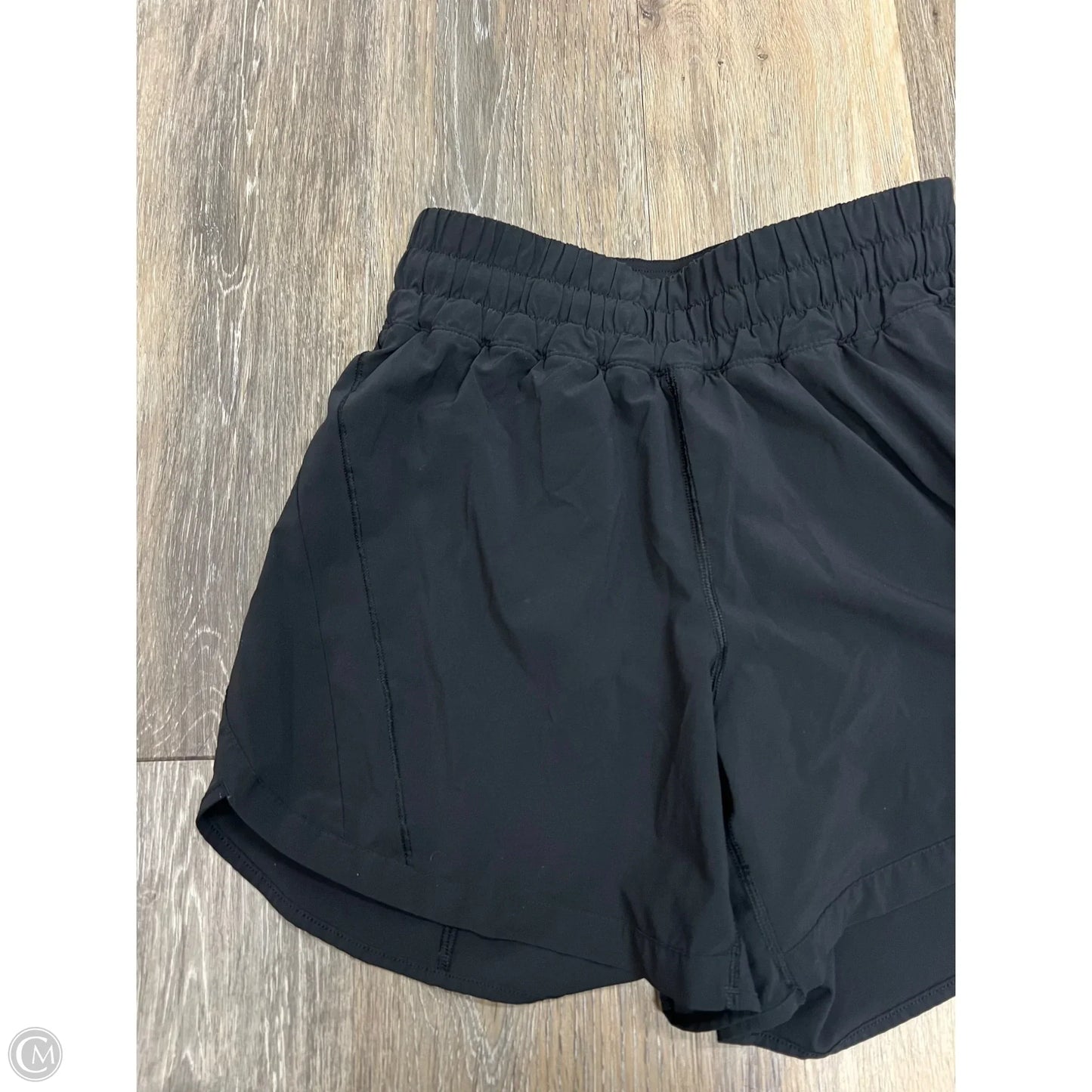 Athletic Shorts By Lululemon In Black, Size: 6