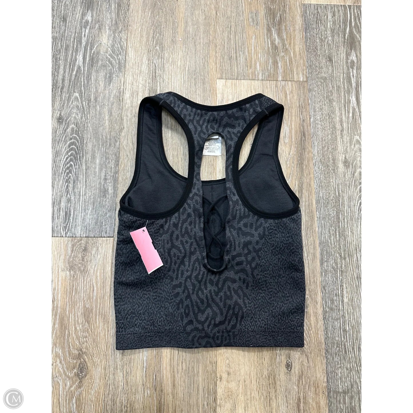 Athletic Bra By Gym Shark In Grey, Size: Xs