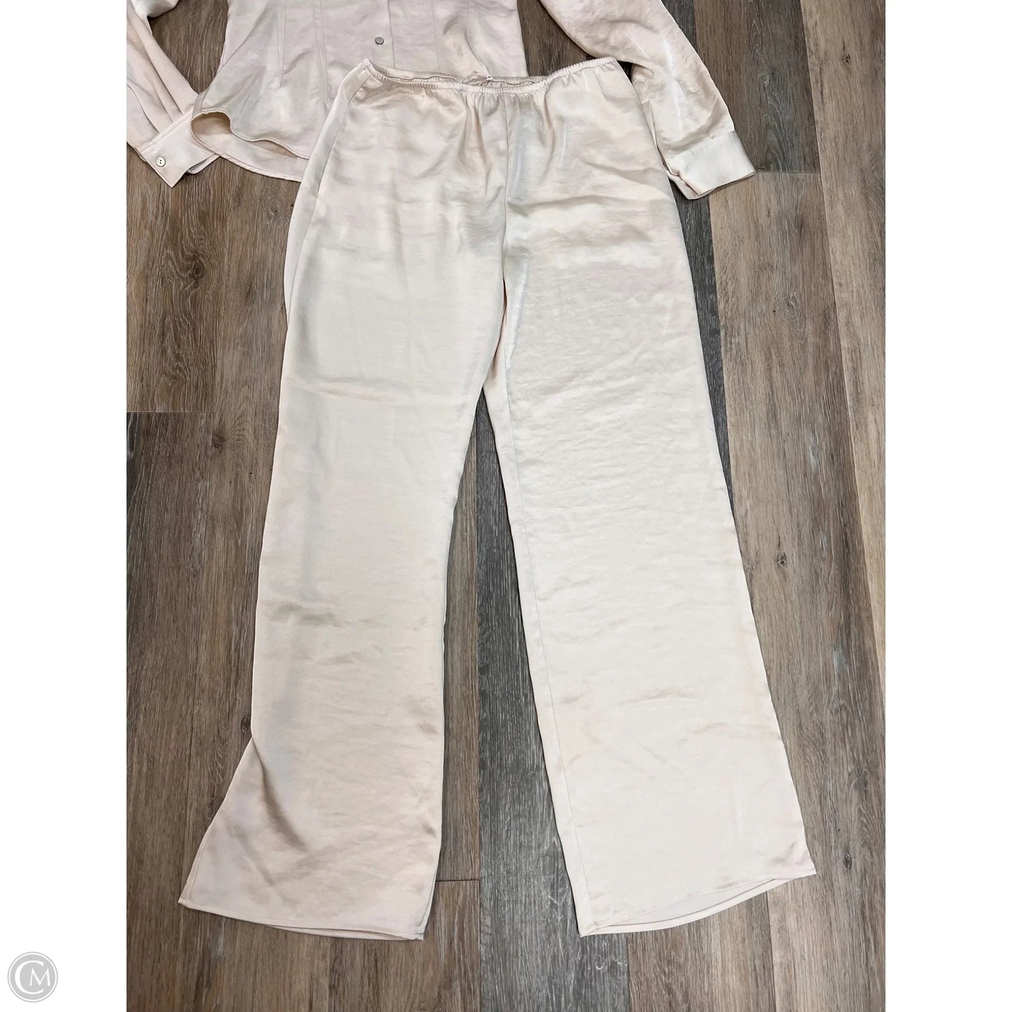 Pajamas 2pc By Zara In Cream, Size: 8