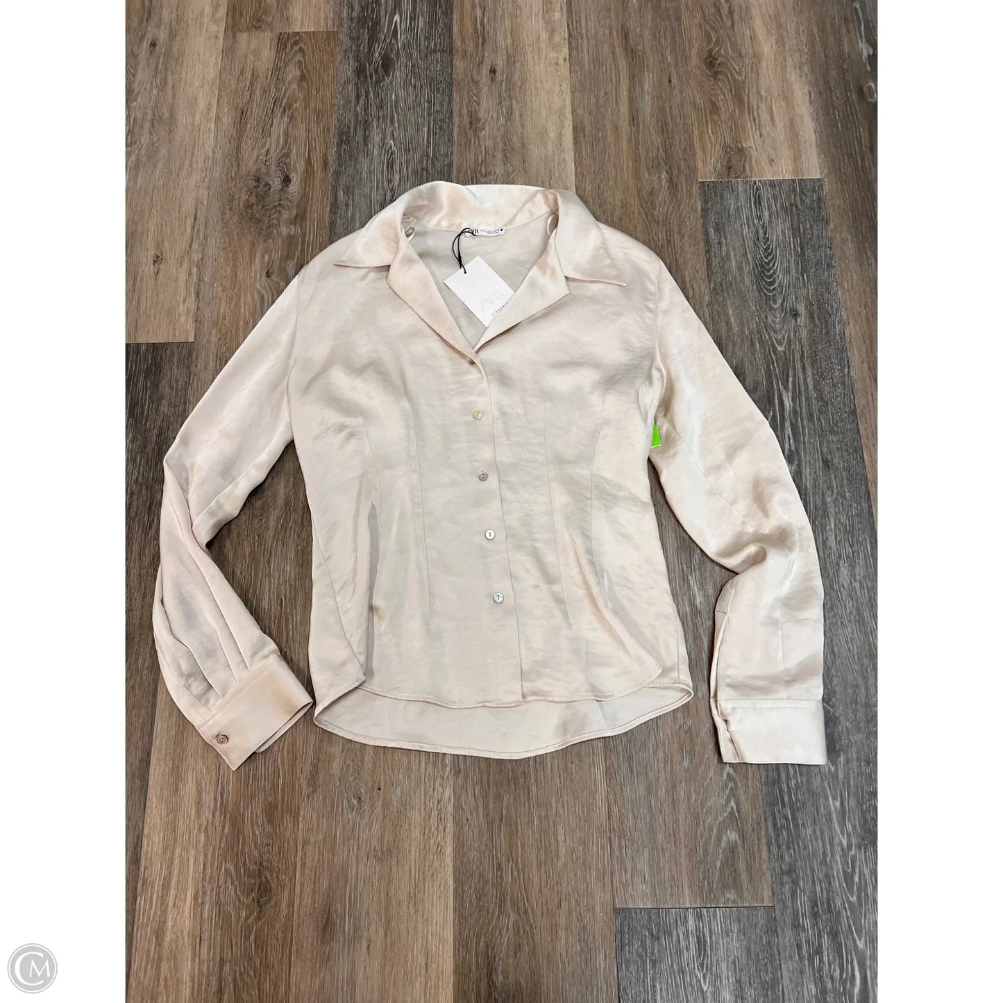 Pajamas 2pc By Zara In Cream, Size: 8