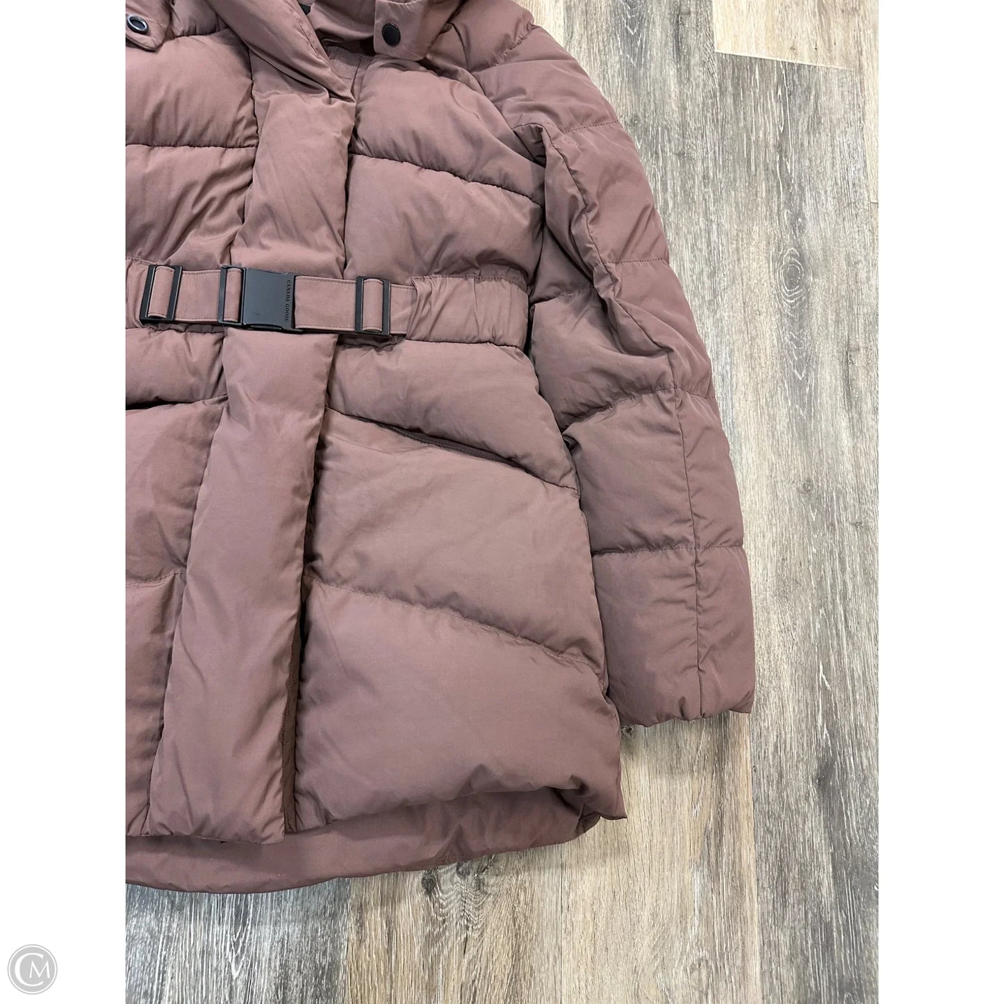 Coat Luxury Designer By Canada Goose In Mauve, Size: Xs