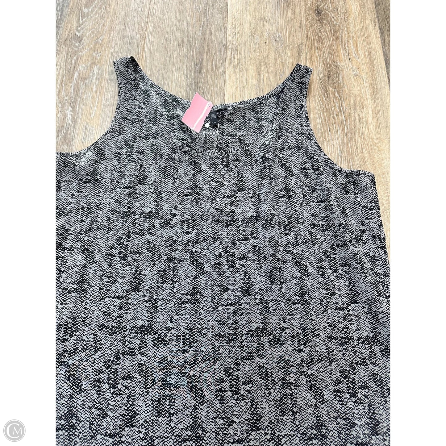 Top Sleeveless By Eileen Fisher In Grey, Size: L