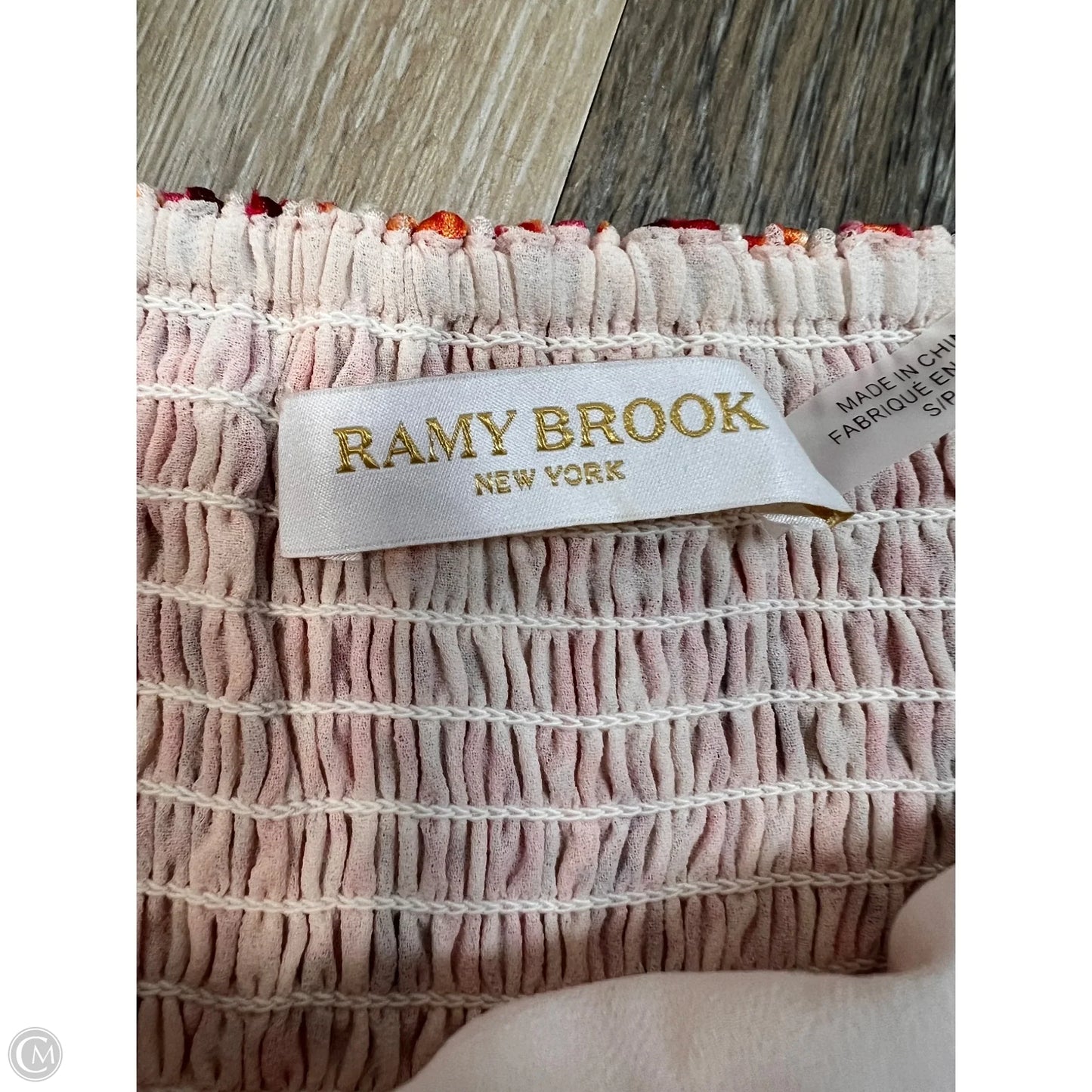 Dress Designer By Ramy Brook In Orange & Pink, Size: S