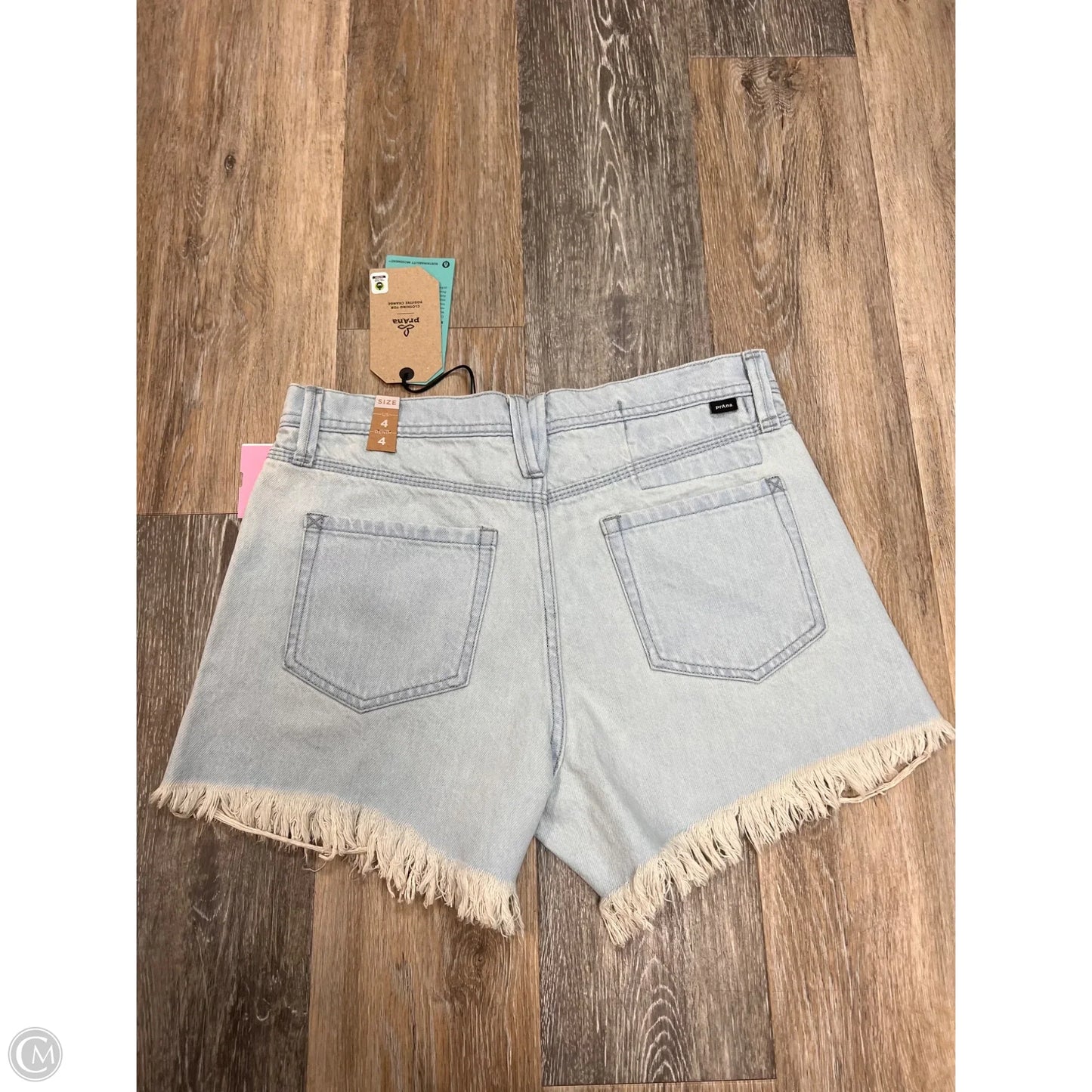 Shorts By Prana In Blue Denim, Size: 4