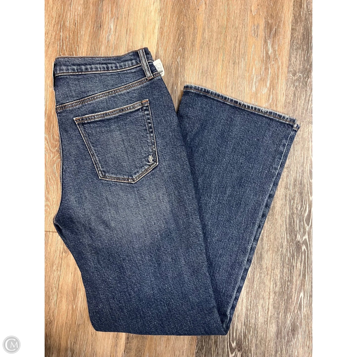 Jeans Wide Leg By Silver In Blue Denim, Size: 8/29