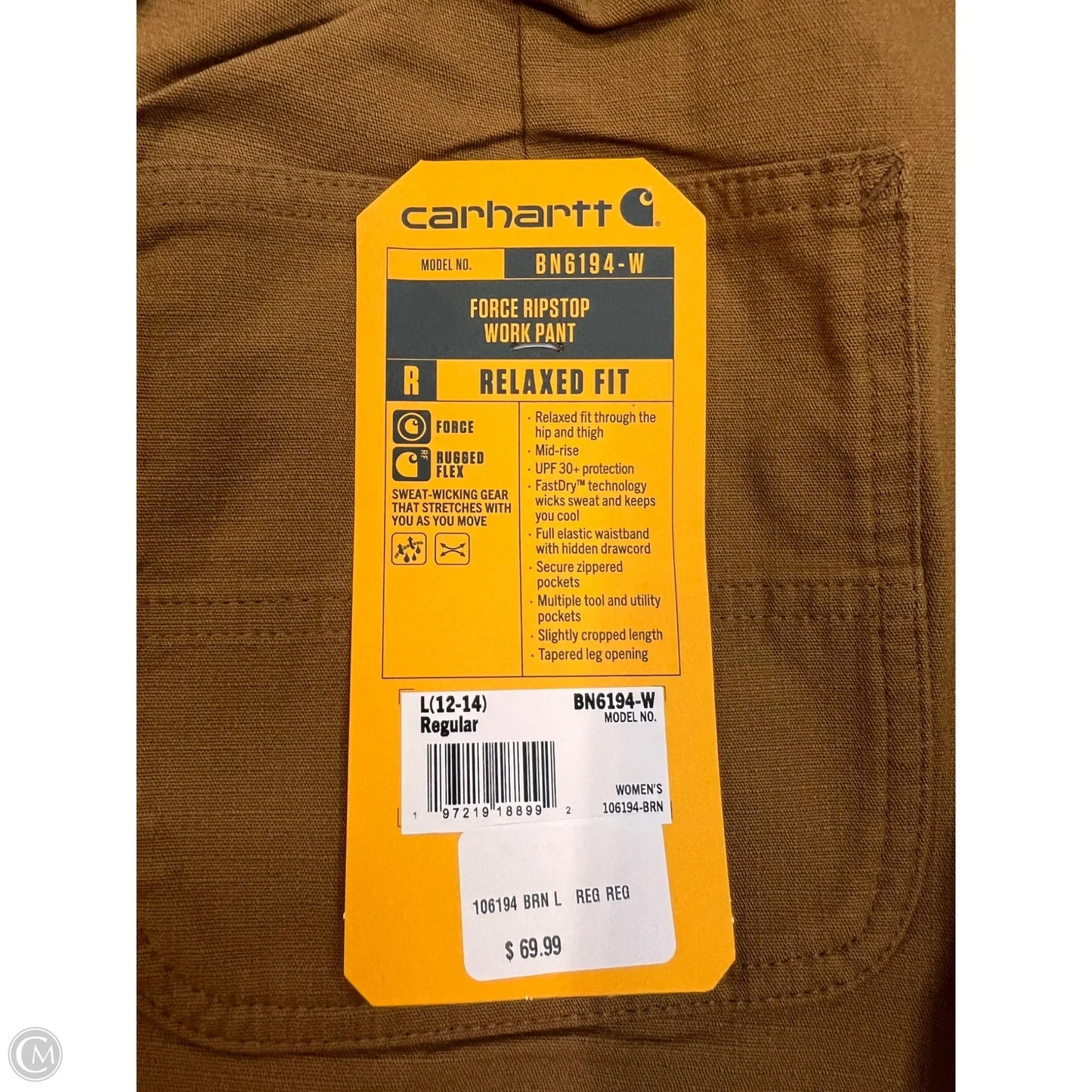 Pants Cargo & Utility By Carhartt In Tan, Size: L