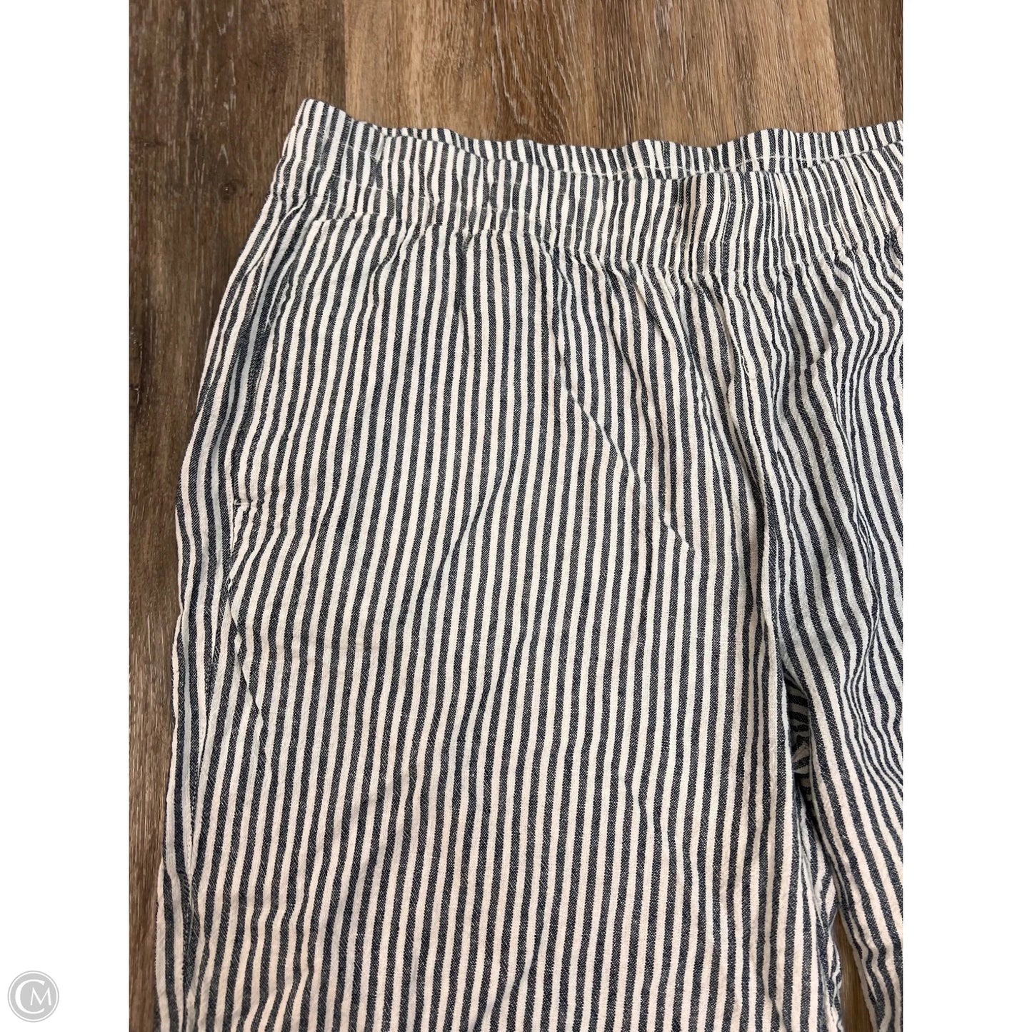 -Pants Linen By Old Navy In Striped Pattern, Size: Xl