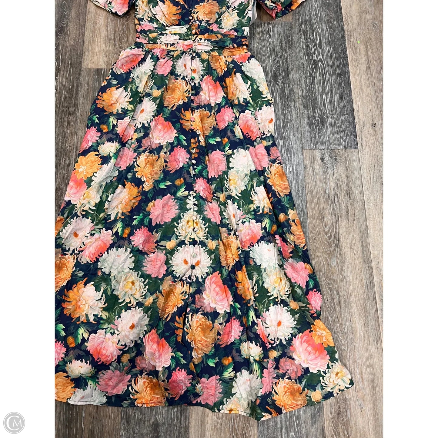 Dress Casual Maxi By Anthropologie In Floral Print, Size: Xs