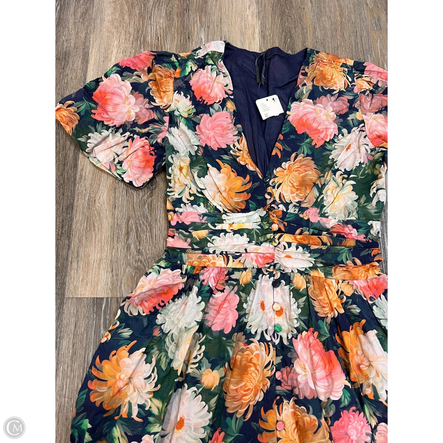 Dress Casual Maxi By Anthropologie In Floral Print, Size: Xs