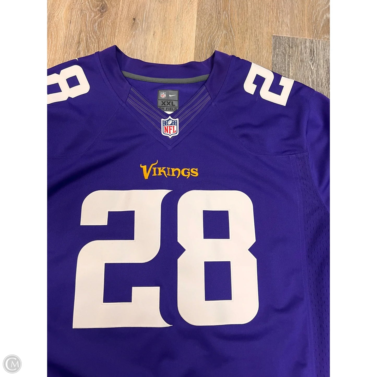 *Athletic Top Short Sleeve By Nfl In Purple, Size: Xxl