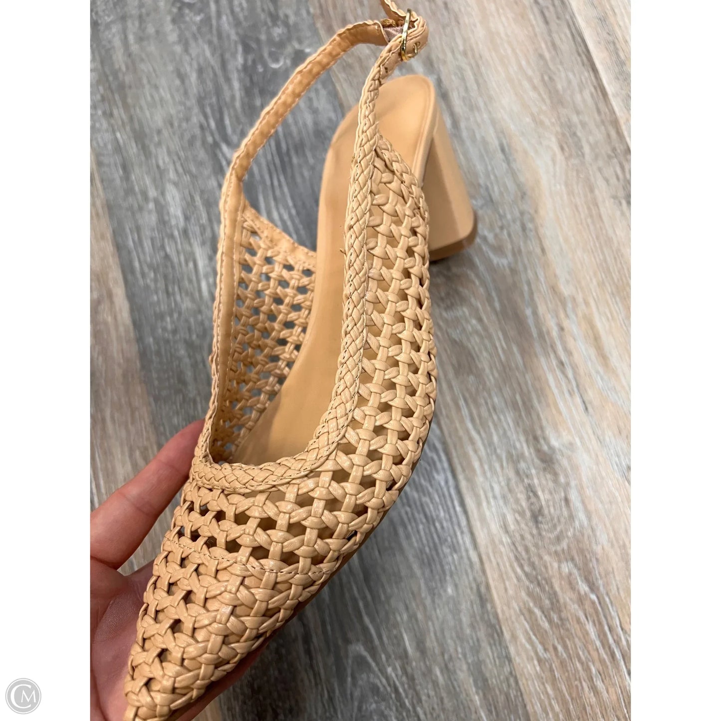 Shoes Heels Block By Nine West In Tan, Size: 10
