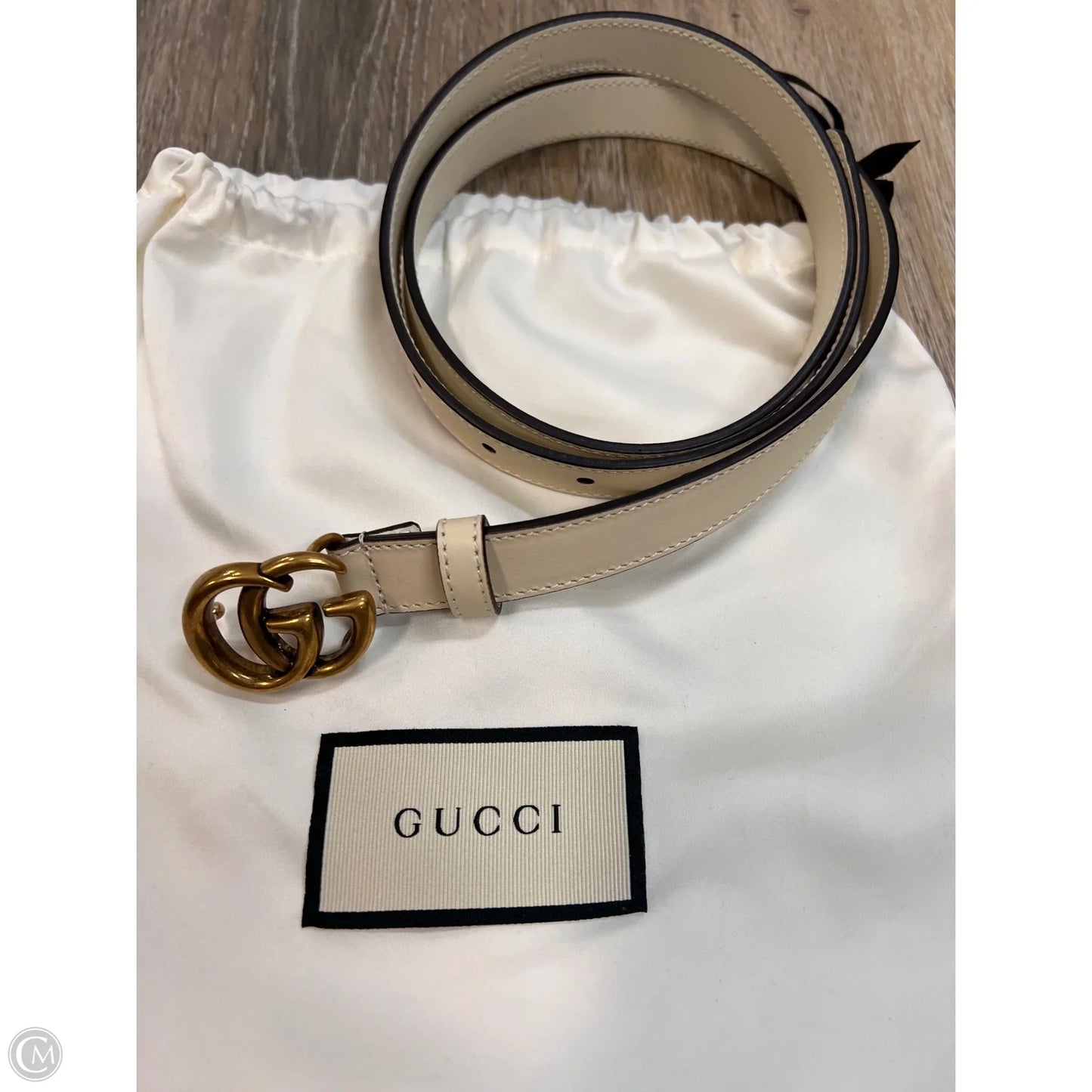 Belt Luxury Designer By Gucci, Size: 90-36