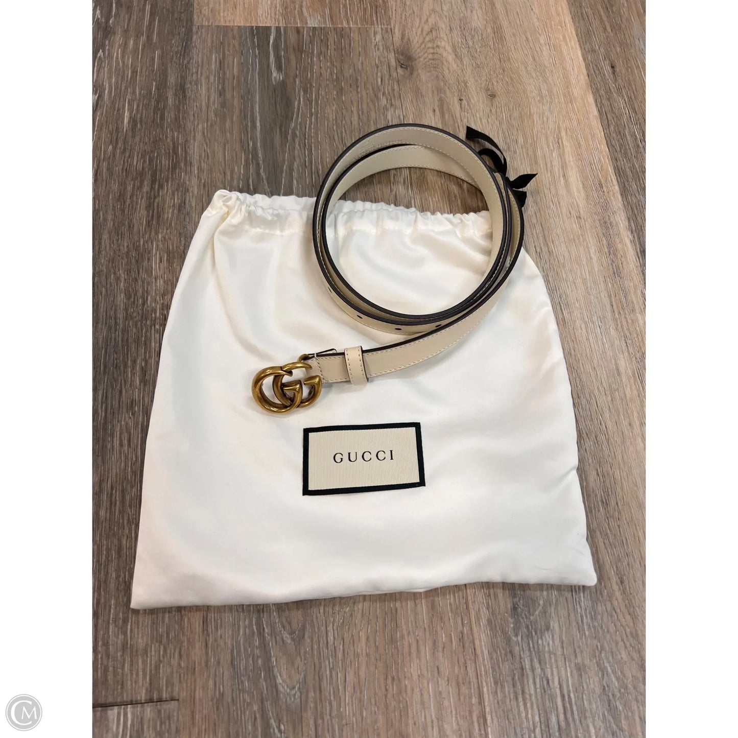 Belt Luxury Designer By Gucci, Size: 90-36