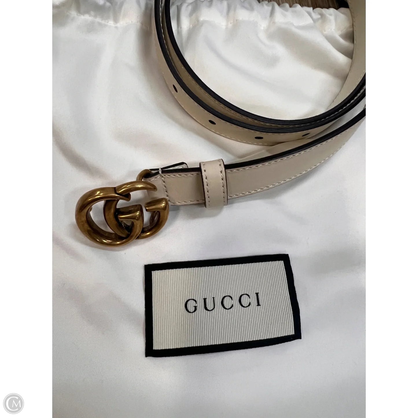 Belt Luxury Designer By Gucci, Size: 90-36