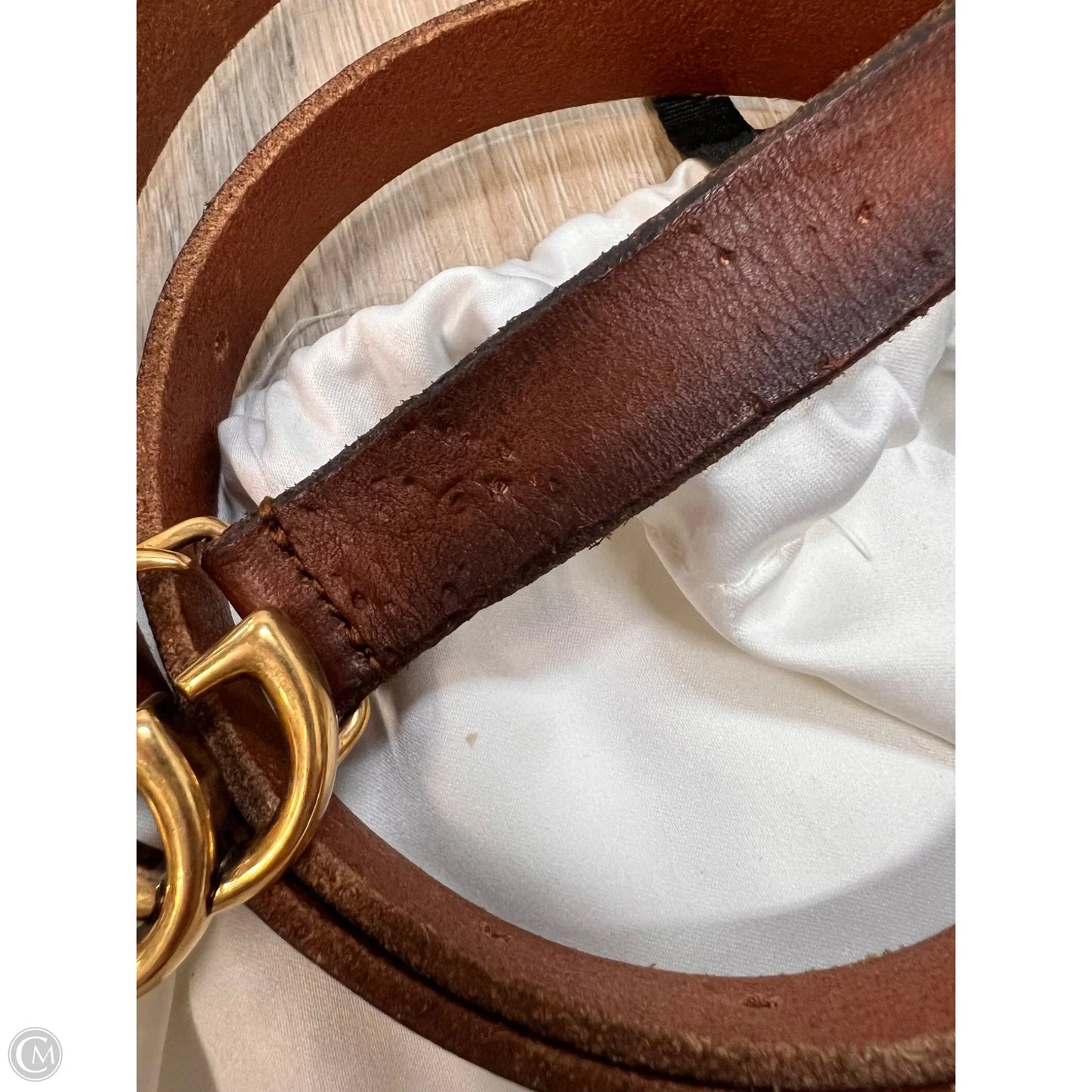 Belt Luxury Designer By Gucci, Size: Small