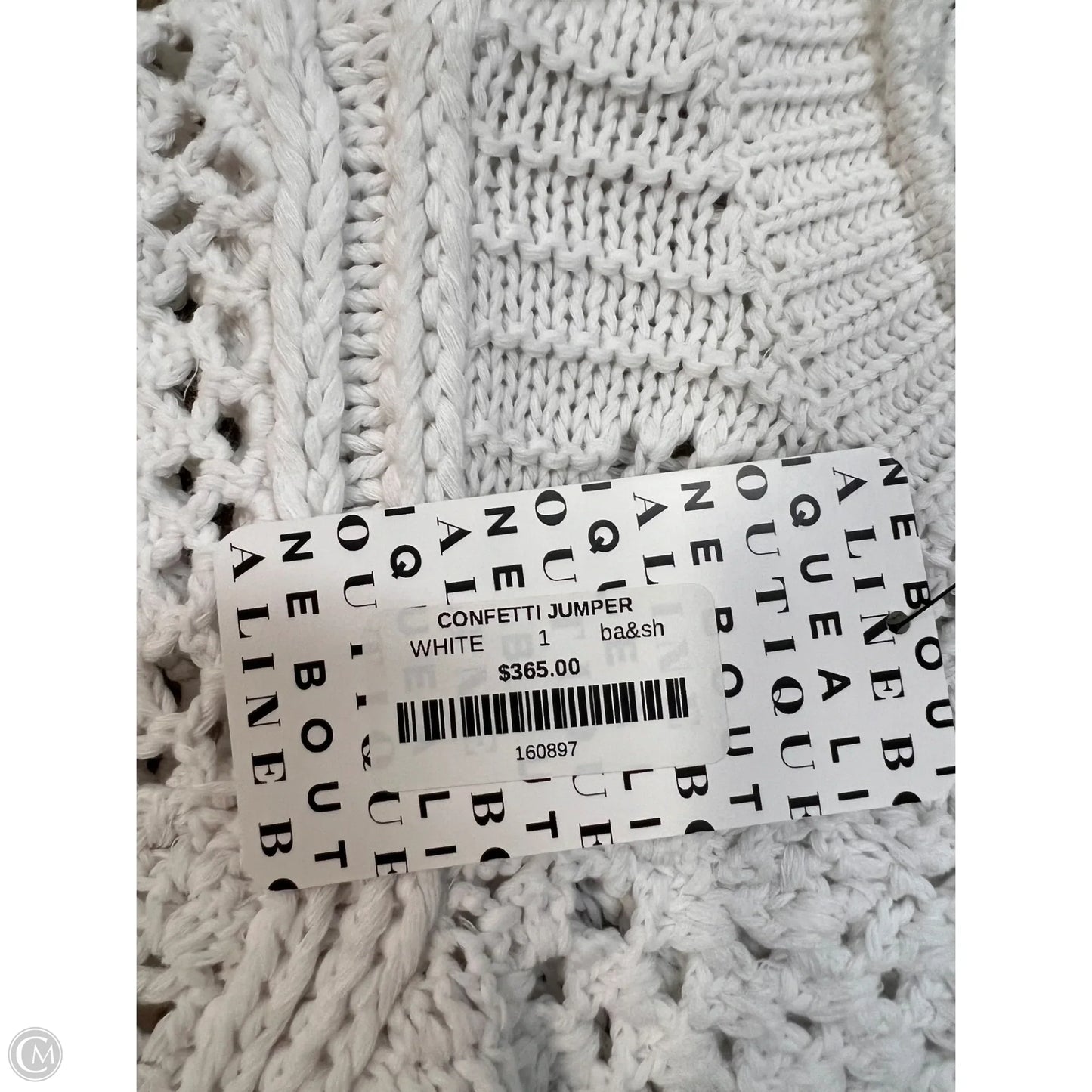 Sweater Designer By BA&SH In White, Size: S