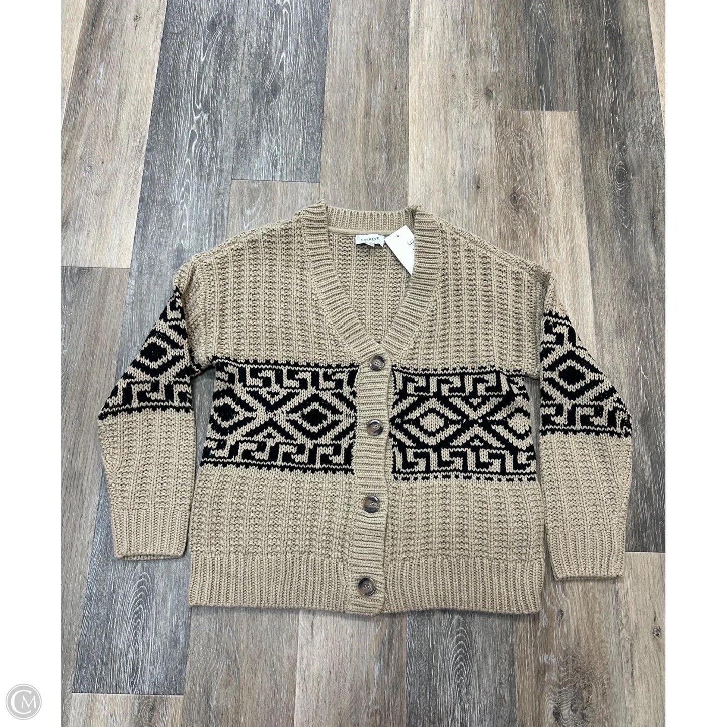 Sweater By Evereve In Tan, Size: Xs