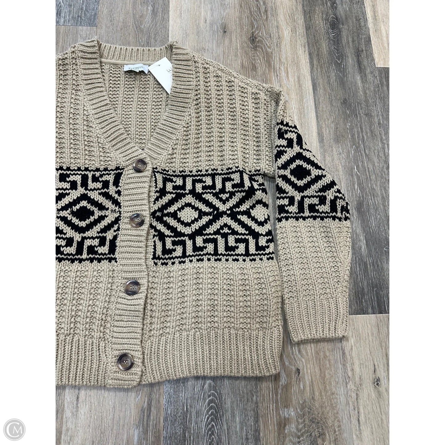 Sweater By Evereve In Tan, Size: Xs