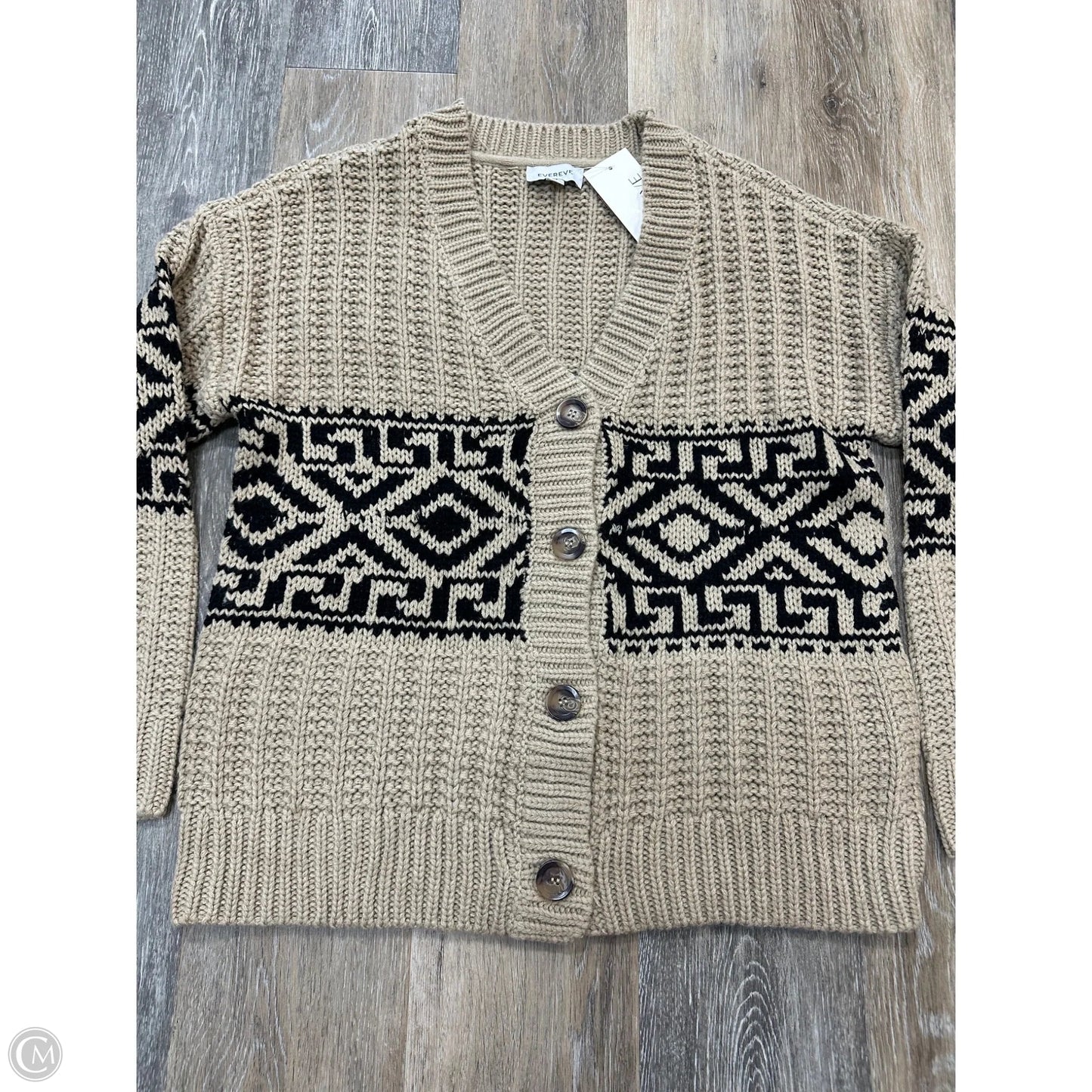Sweater By Evereve In Tan, Size: Xs
