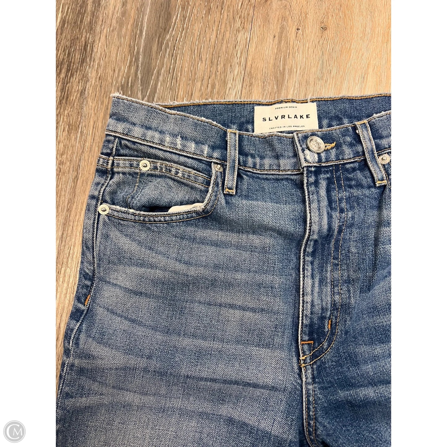 Jeans Designer By SLVRLAKE In Blue Denim, Size: 4