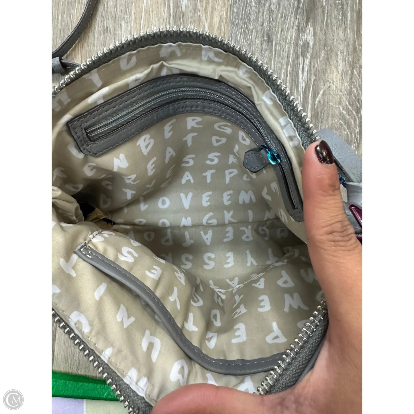 Handbag Leather By Aimee Kestenberg, Size: Medium