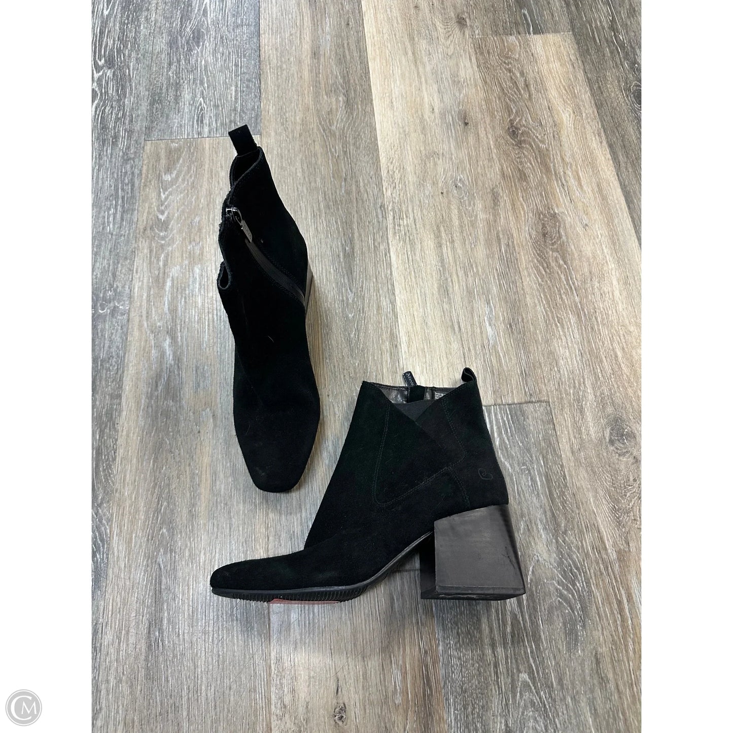 Boots Ankle Heels By Blondo In Black, Size: 9