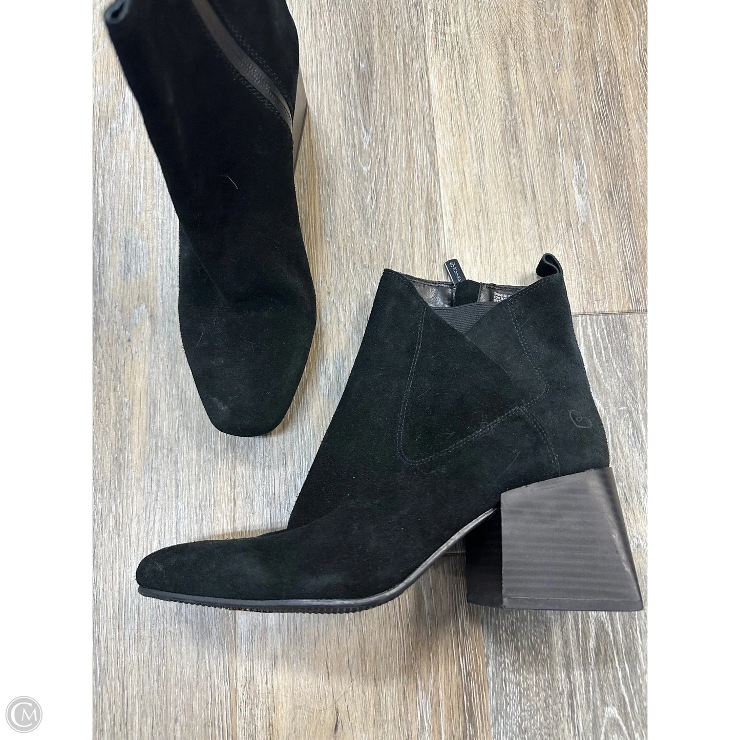 Boots Ankle Heels By Blondo In Black, Size: 9