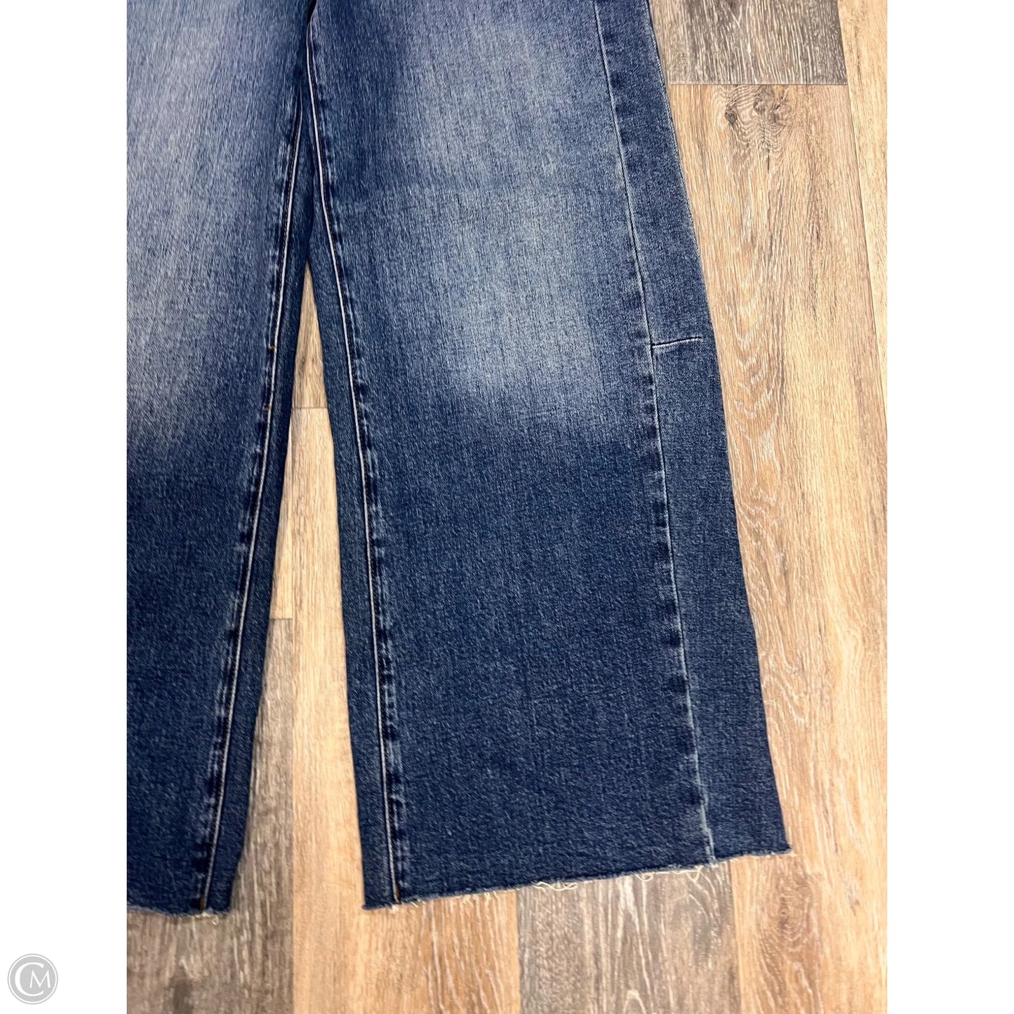 Jeans Wide Leg By Kut In Blue Denim, Size: 8