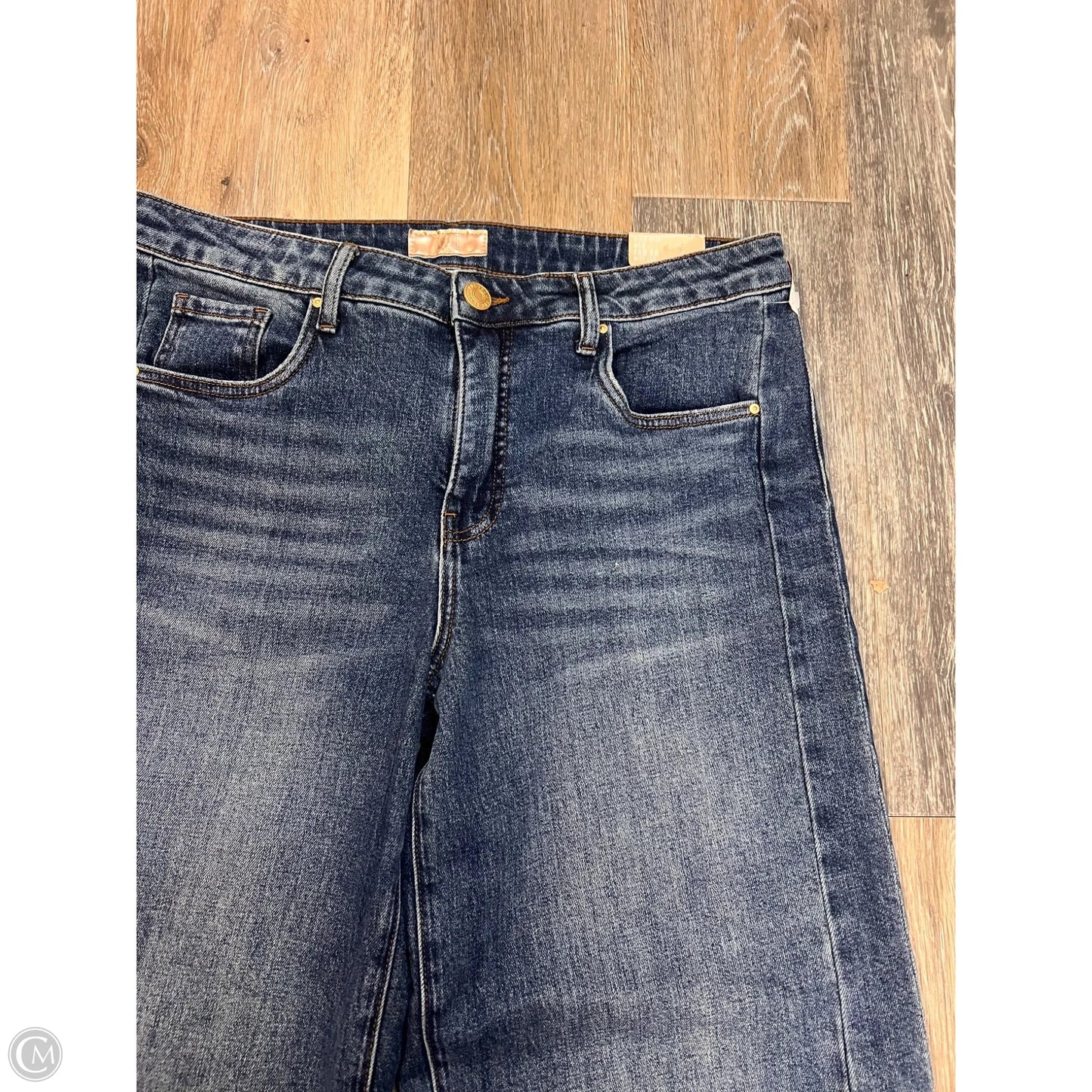 Jeans Wide Leg By Kut In Blue Denim, Size: 8