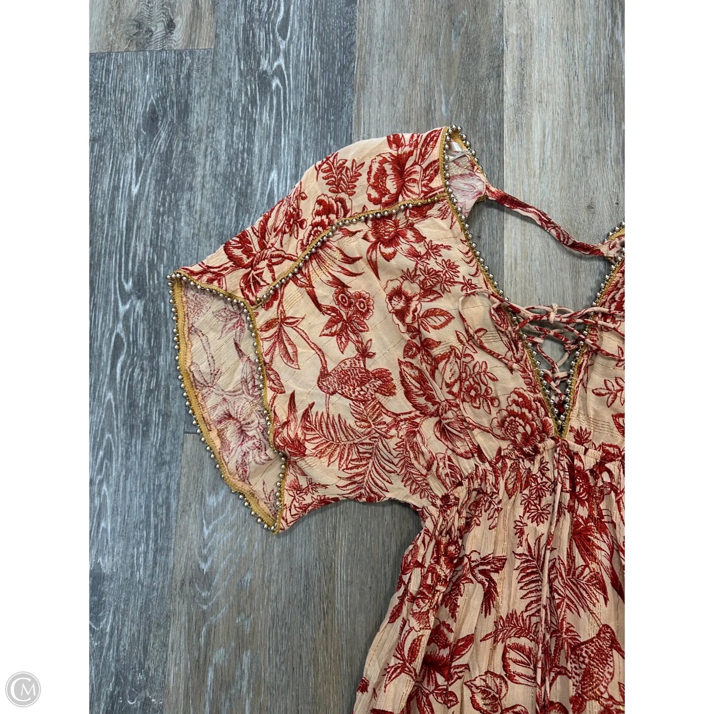 Dress Casual Maxi By Z&L In Floral Print, Size: S