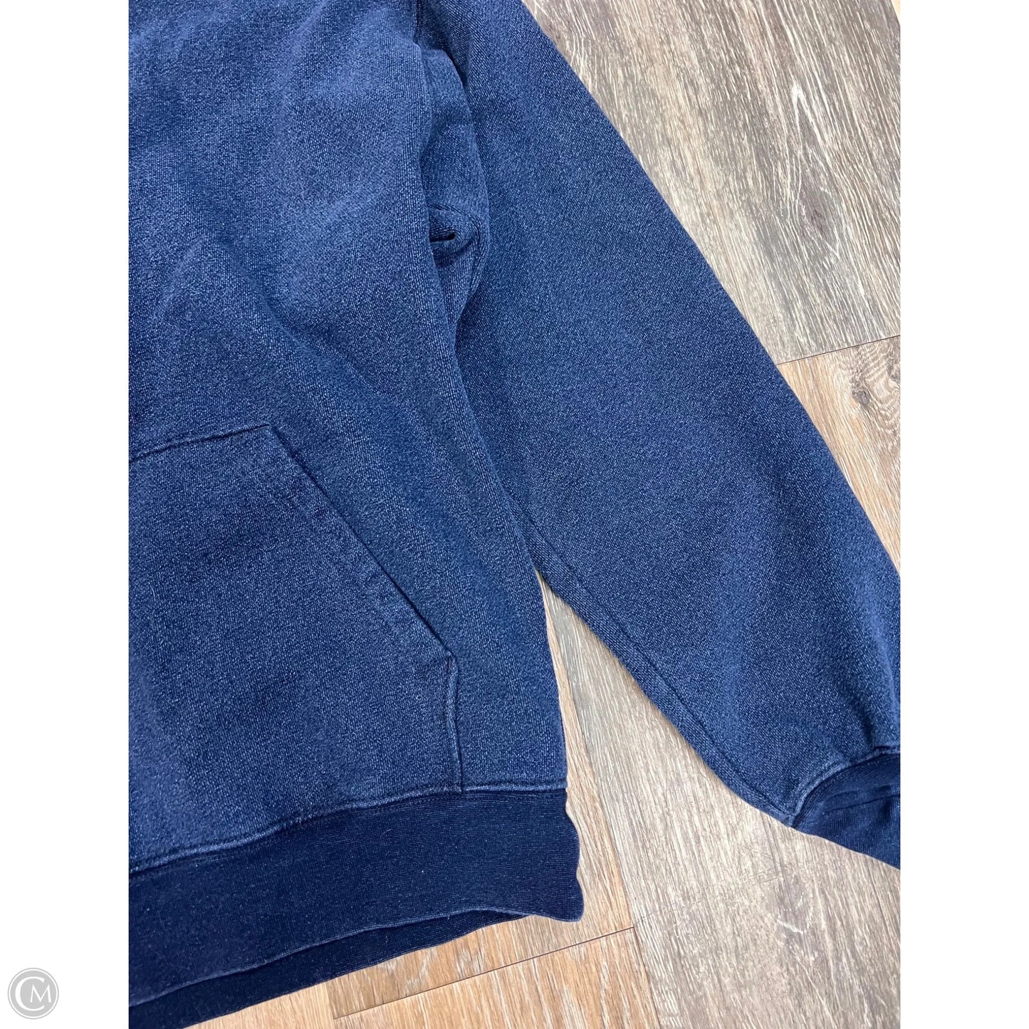 Sweatshirt Hoodie By Madewell In Blue, Size: Xs