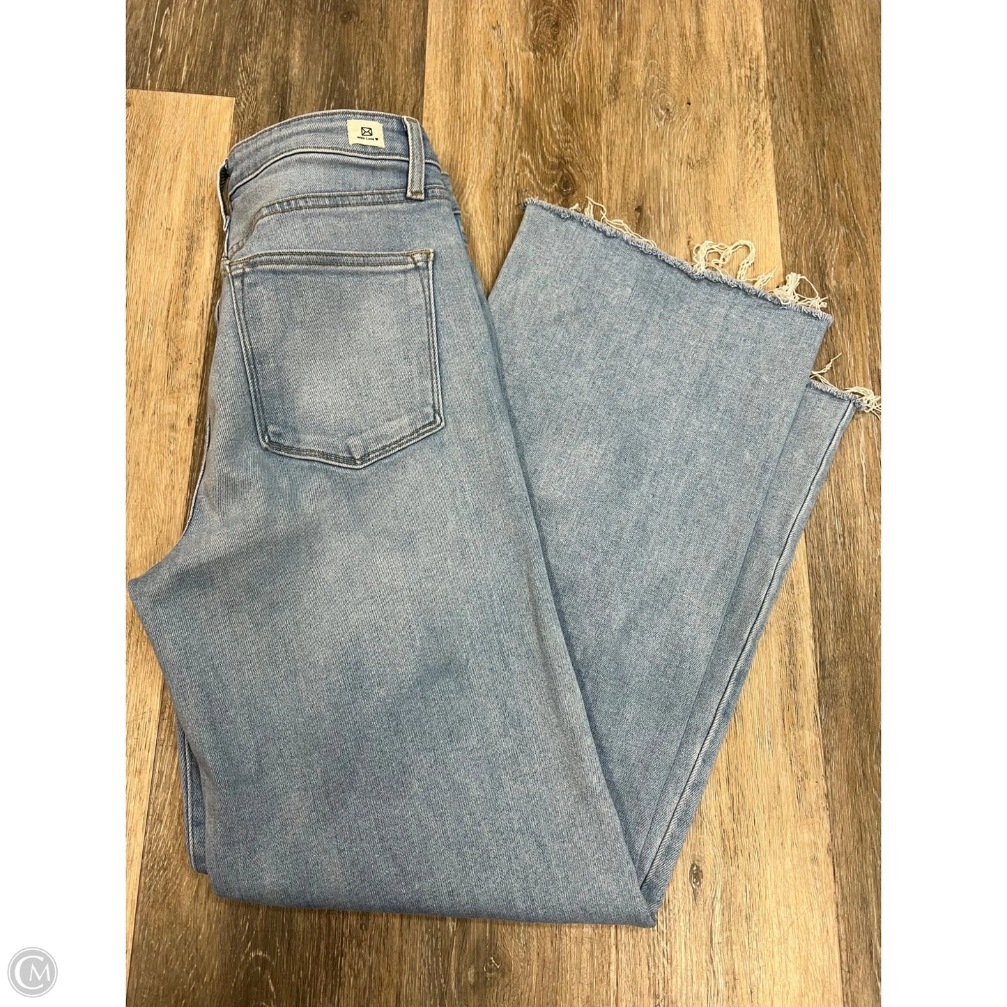 -Jeans Wide Leg By Letter to Juliet In Blue Denim, Size: 6/28