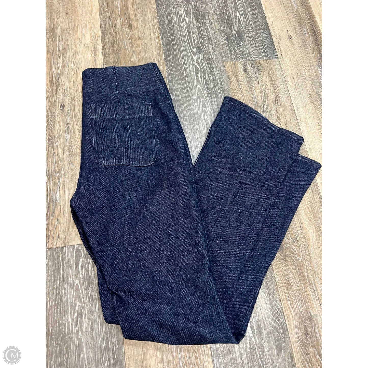 Jeans Boot Cut By Spanx In Blue Denim, Size: S