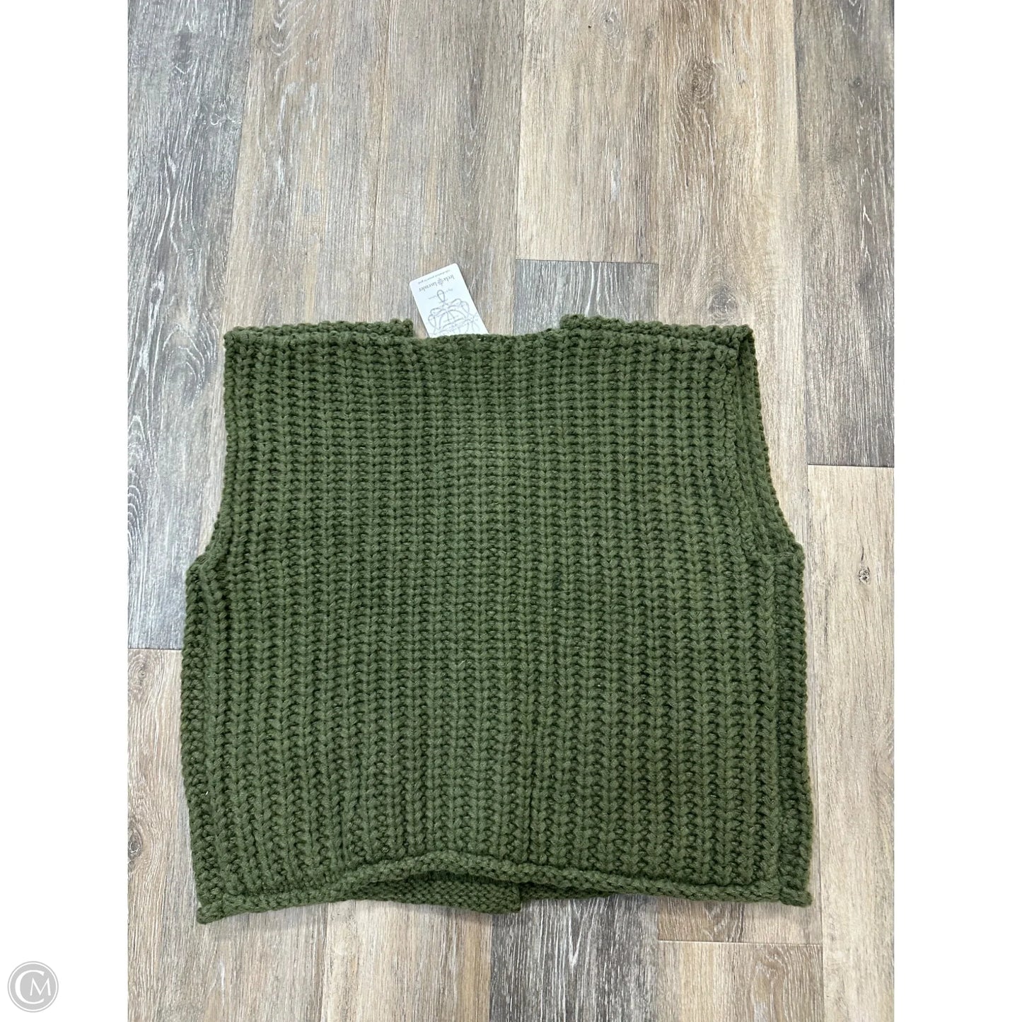 Sweater Short Sleeve By Leela & Lavender In Green, Size: L